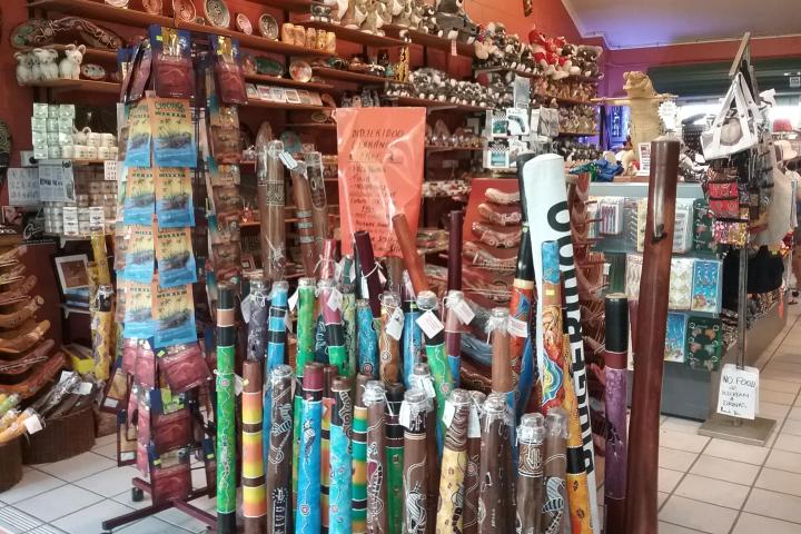 a display in a store