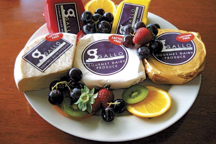 a plate of food on a table